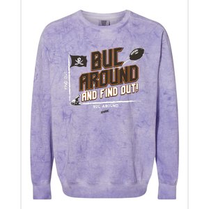 Buck Around And Find Out Tb Football Colorblast Crewneck Sweatshirt