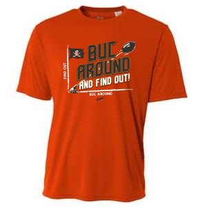 Buck Around And Find Out Tb Football Cooling Performance Crew T-Shirt