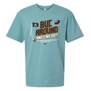 Buck Around And Find Out Tb Football Sueded Cloud Jersey T-Shirt