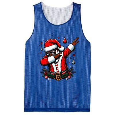 Black African American Santa Matching Christmas pjs  Mesh Reversible Basketball Jersey Tank