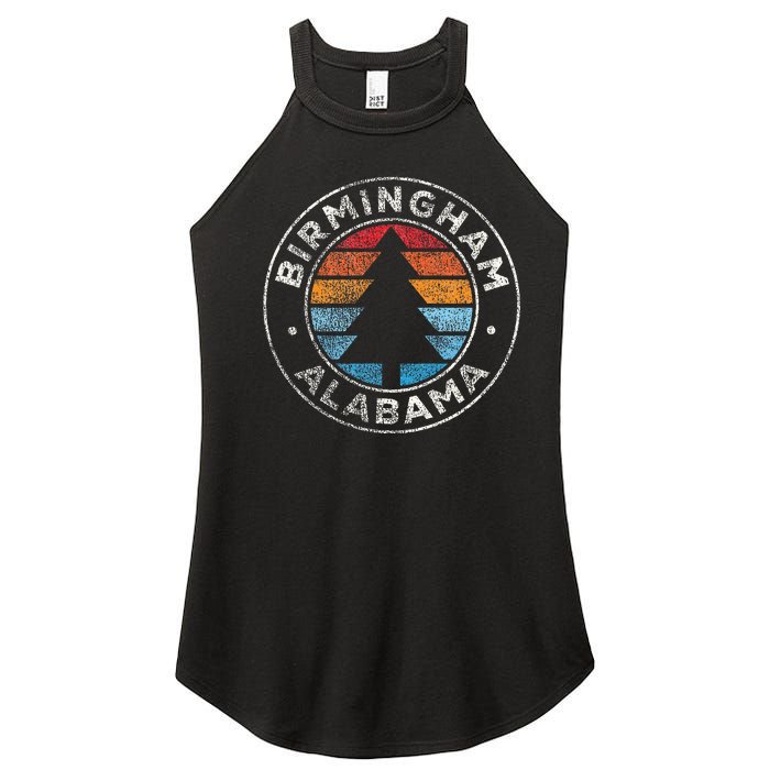 Birmingham Alabama Al Vintage Graphic Retro 70s Women’s Perfect Tri Rocker Tank