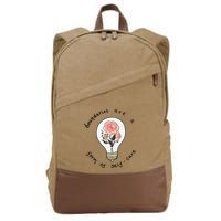 Boundaries Are A Form Of Selfcare Cotton Canvas Backpack