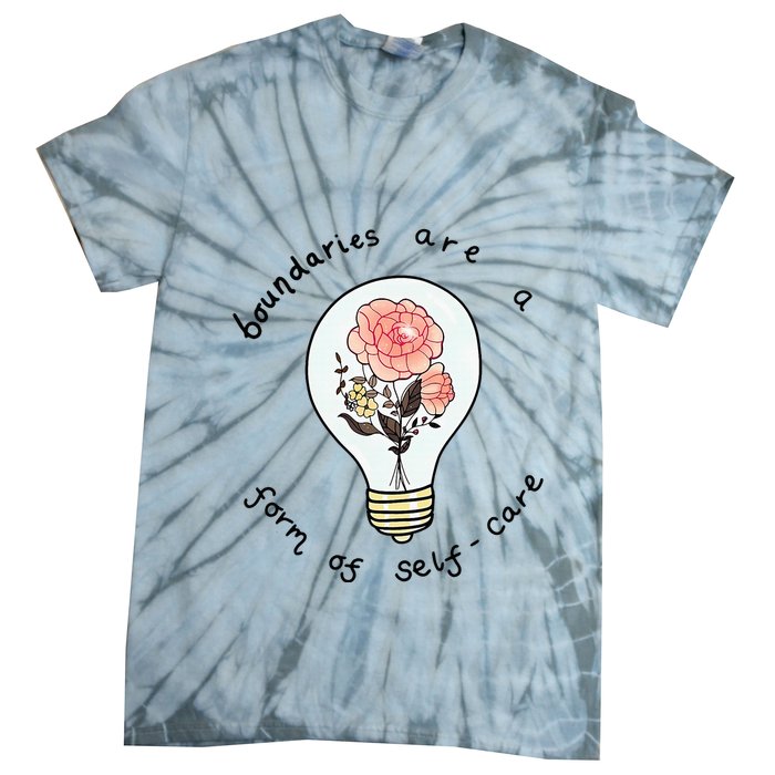 Boundaries Are A Form Of Selfcare Tie-Dye T-Shirt