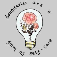 Boundaries Are A Form Of Selfcare Tie-Dye T-Shirt