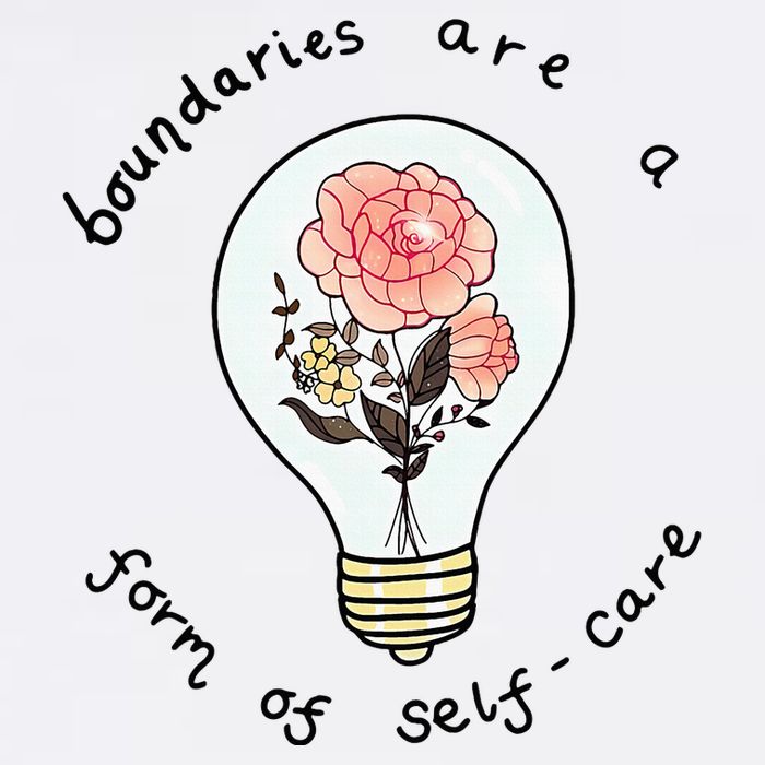 Boundaries Are A Form Of Selfcare T-Shirt