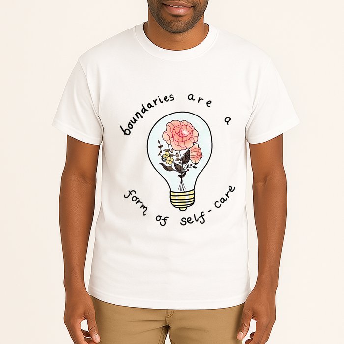 Boundaries Are A Form Of Selfcare Tall T-Shirt