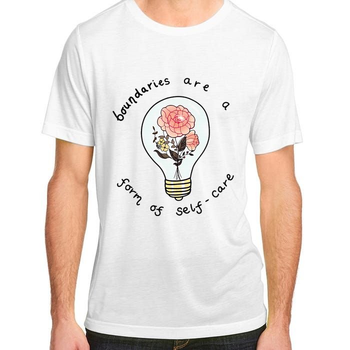 Boundaries Are A Form Of Selfcare Adult ChromaSoft Performance T-Shirt