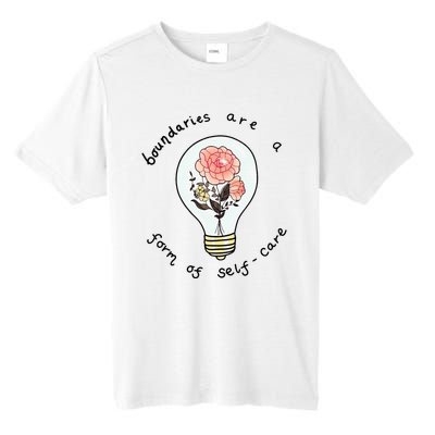 Boundaries Are A Form Of Selfcare Tall Fusion ChromaSoft Performance T-Shirt