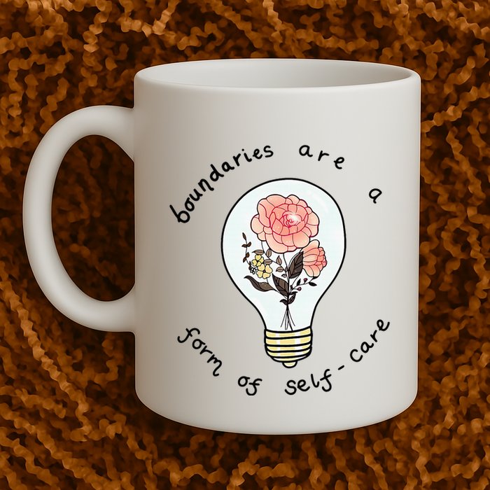 Boundaries Are A Form Of Selfcare Mug