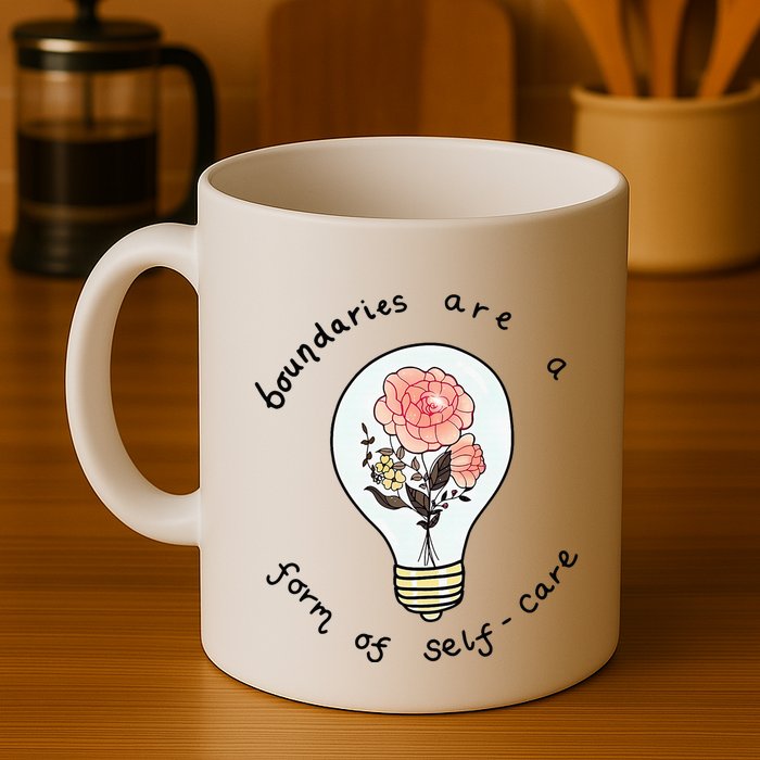 Boundaries Are A Form Of Selfcare Mug