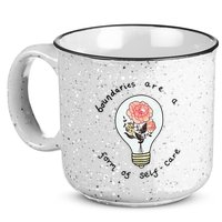 Boundaries Are A Form Of Selfcare 15oz Campfire Ceramic Mug