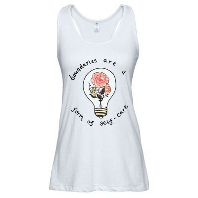 Boundaries Are A Form Of Selfcare Ladies Essential Flowy Tank