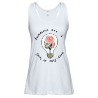 Boundaries Are A Form Of Selfcare Ladies Essential Flowy Tank