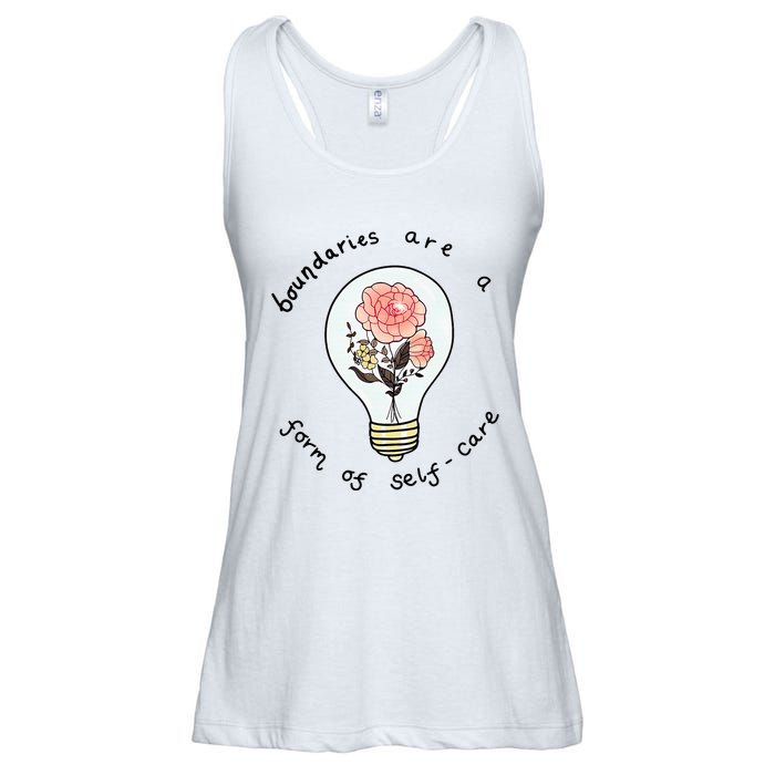 Boundaries Are A Form Of Selfcare Ladies Essential Flowy Tank