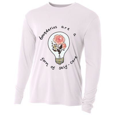 Boundaries Are A Form Of Selfcare Cooling Performance Long Sleeve Crew