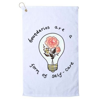 Boundaries Are A Form Of Selfcare Golf Towel