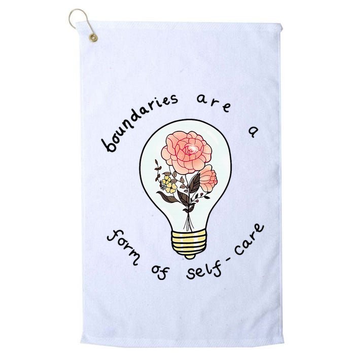 Boundaries Are A Form Of Selfcare Golf Towel