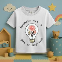 Boundaries Are A Form Of Selfcare Toddler T-Shirt