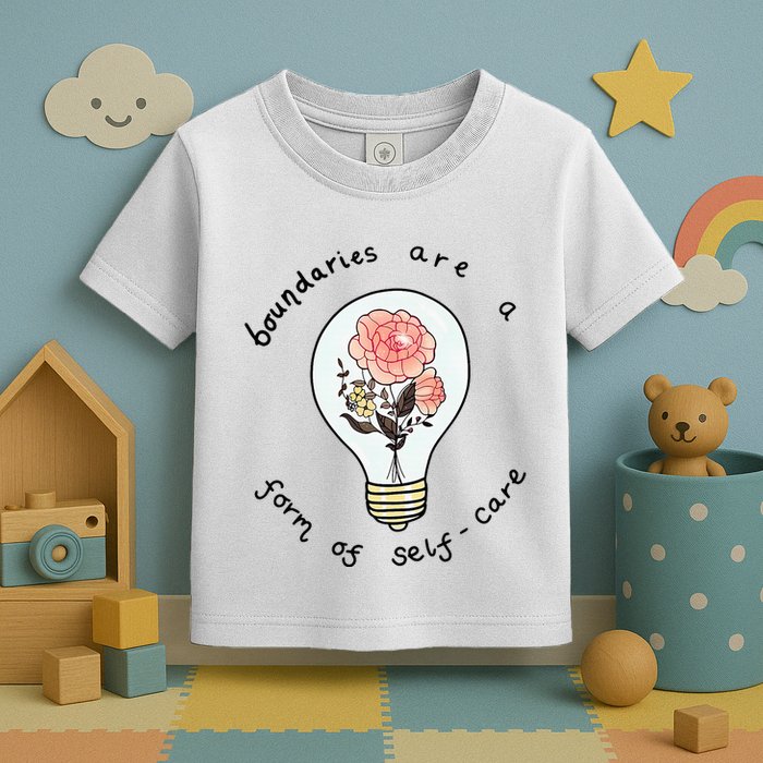 Boundaries Are A Form Of Selfcare Toddler T-Shirt