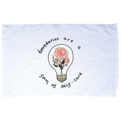 Boundaries Are A Form Of Selfcare Microfiber Hand Towel