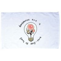 Boundaries Are A Form Of Selfcare Microfiber Hand Towel