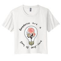 Boundaries Are A Form Of Selfcare Crop Top