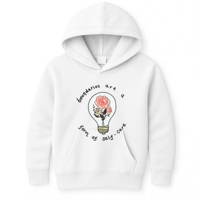 Boundaries Are A Form Of Selfcare Kids Hoodie