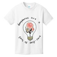Boundaries Are A Form Of Selfcare Kids T-Shirt