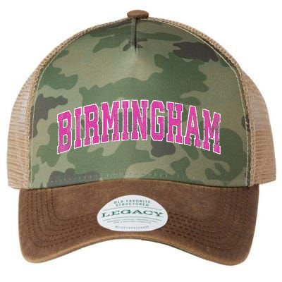 Birmingham Alabama Al Vintage Sports Design Legacy Tie Dye Trucker Hat