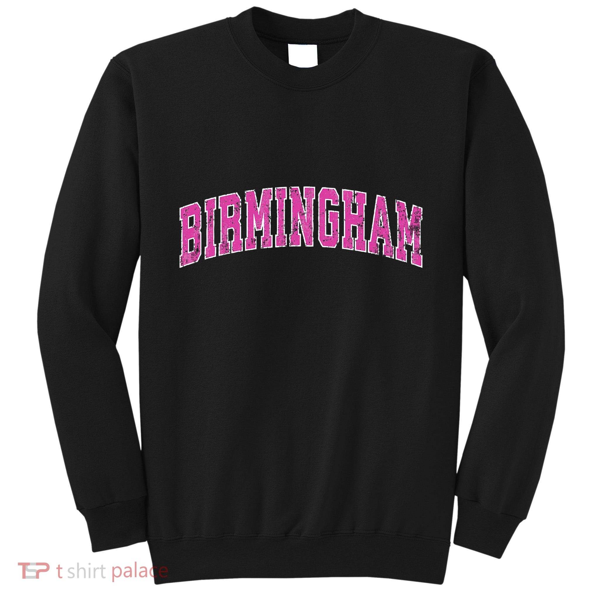 Birmingham Alabama Al Vintage Sports Design Tall Sweatshirt