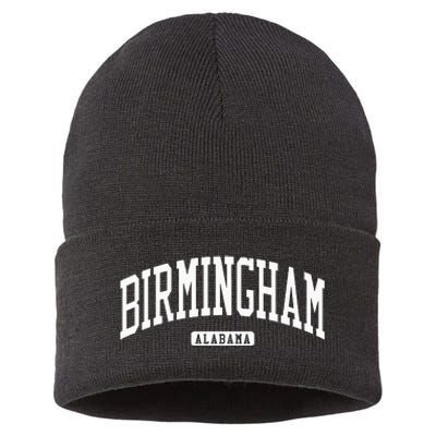 Birmingham Alabama Al College University Style Sustainable Knit Beanie