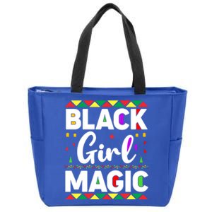 Black African American Black Magic Juneteenth Gift Zip Tote Bag