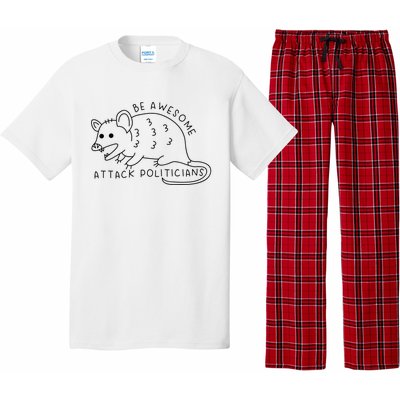 Be Awesome Attack Politicians Pajama Set