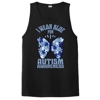 Butterfly Autism Awareness Gift PosiCharge Competitor Tank