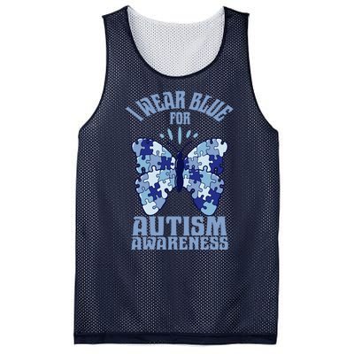 Butterfly Autism Awareness Gift Mesh Reversible Basketball Jersey Tank