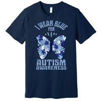 Butterfly Autism Awareness Gift Premium T-Shirt