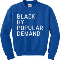 Black African American Pride Funny Sayings Gift Kids Sweatshirt