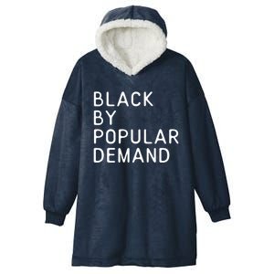 Black African American Pride Funny Sayings Gift Hooded Wearable Blanket