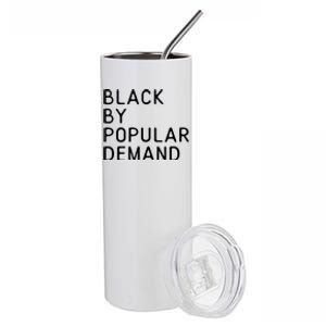 Black African American Pride Funny Sayings Gift Stainless Steel Tumbler