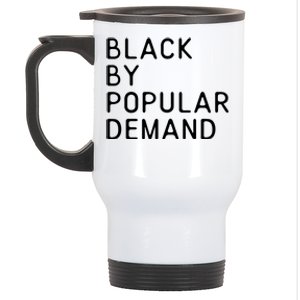 Black African American Pride Funny Sayings Gift Stainless Steel Travel Mug