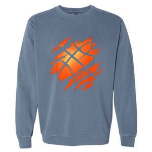 Basketball Apparel Basketball Garment-Dyed Sweatshirt