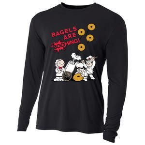 Bagels Are Booming Cooling Performance Long Sleeve Crew