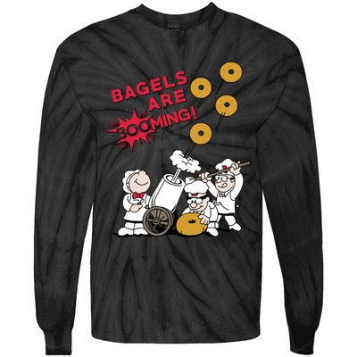 Bagels Are Booming Tie-Dye Long Sleeve Shirt