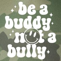 Be A Buddy Not A Bully Retro Smile Anti Bullying Unity Day Legacy Tie Dye Trucker Hat