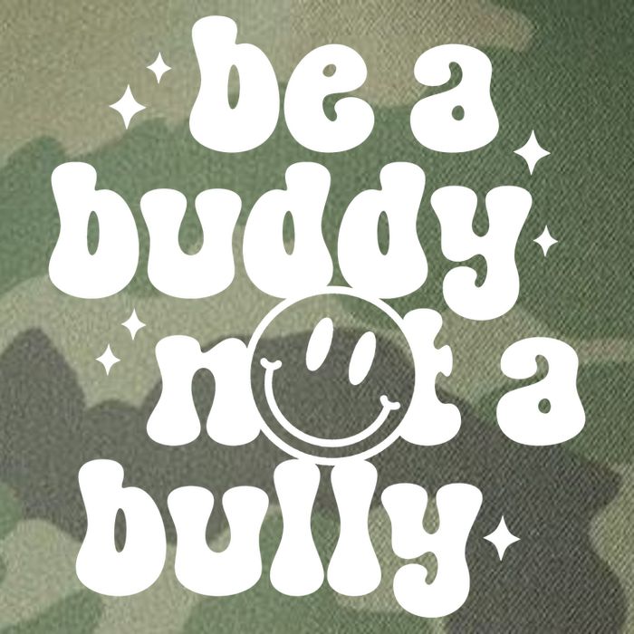 Be A Buddy Not A Bully Retro Smile Anti Bullying Unity Day Legacy Tie Dye Trucker Hat