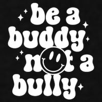 Be A Buddy Not A Bully Retro Smile Anti Bullying Unity Day Ladies PosiCharge Tri-Blend Wicking Tank