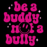 Be A Buddy Not A Bully Retro Smile Anti Bullying Unity Day 16oz Travel Tumbler