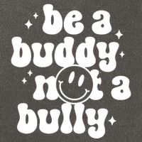 Be A Buddy Not A Bully Retro Smile Anti Bullying Unity Day Cotton Canvas Backpack