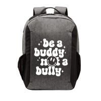 Be A Buddy Not A Bully Retro Smile Anti Bullying Unity Day Vector Backpack