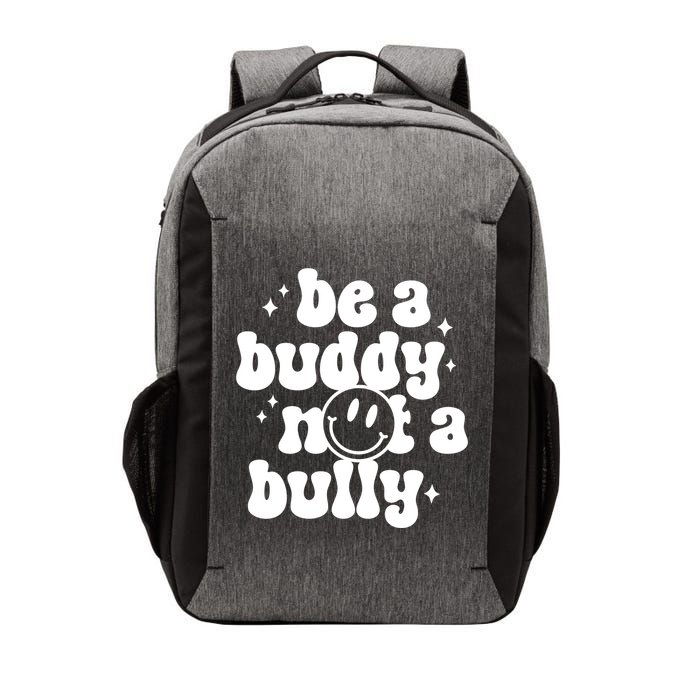 Be A Buddy Not A Bully Retro Smile Anti Bullying Unity Day Vector Backpack